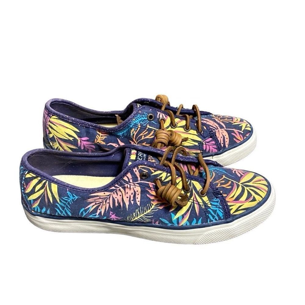 Sperry Seacoast Seaweed Sneakers Size 9